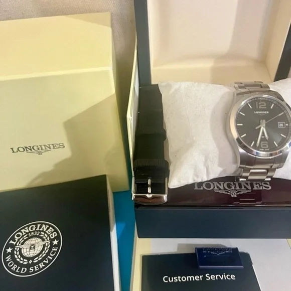 Longines Conquest V.H.P. Date Designer Classic Men’s Watch - Picture 8 of 8